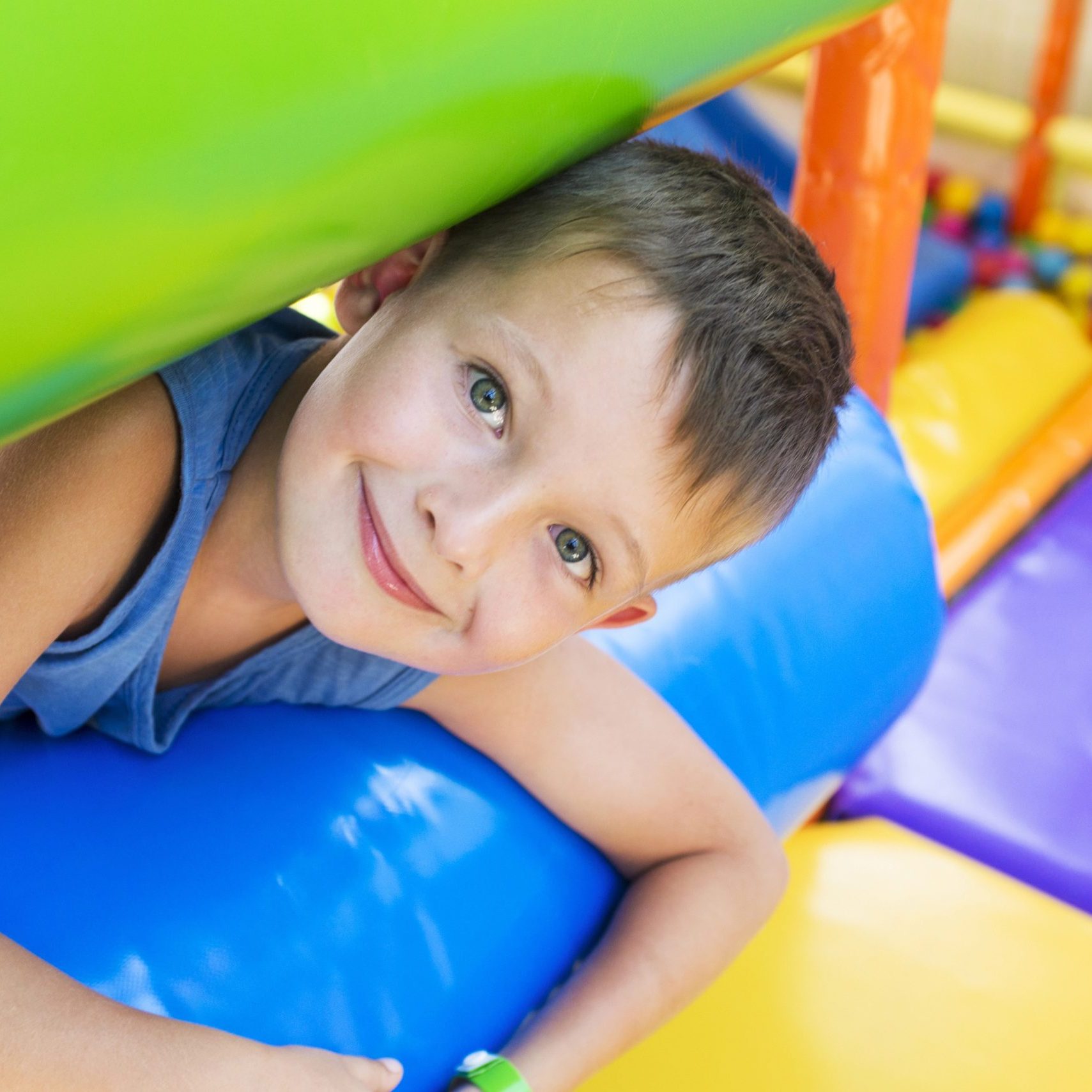 Boy receiving pediatric therapy - Wonder Works Pediatric Therapy in Edwardsville IL